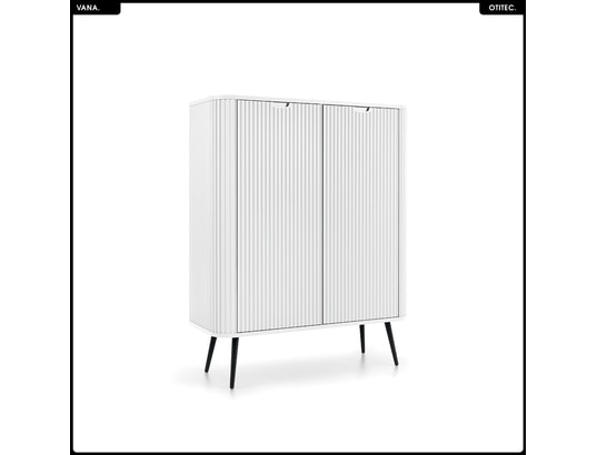 OTITEC - Commode - l.103 x h.129 x p.39 cm - vana - blanc