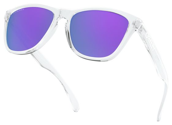 Lunettes Oakley Frogskins / Prizm Violet / Transparente / Ref : OO9013-H755