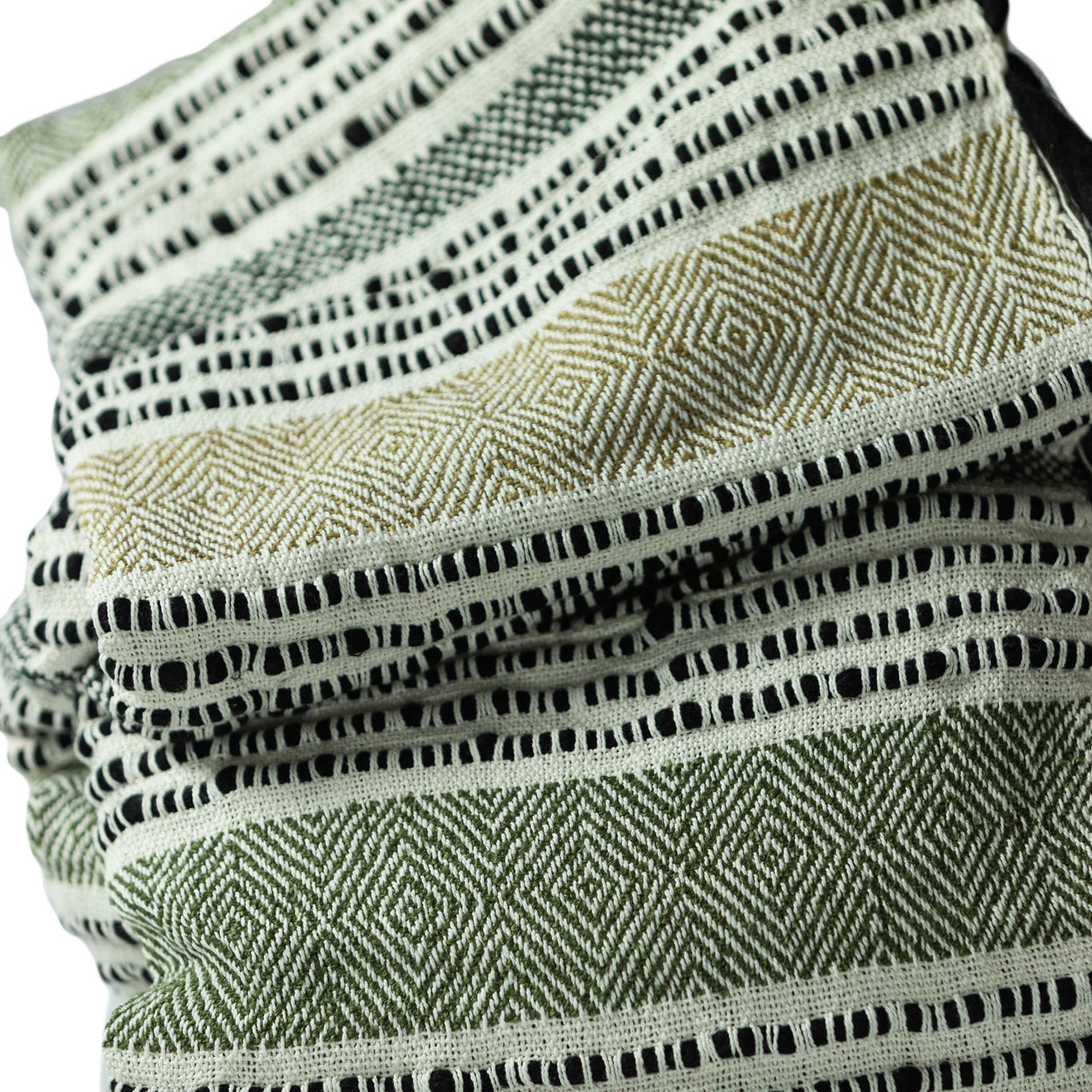 Plaid katoenmix Olive