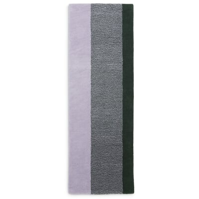 Teppich Lex, Grün-Lila, Streifen