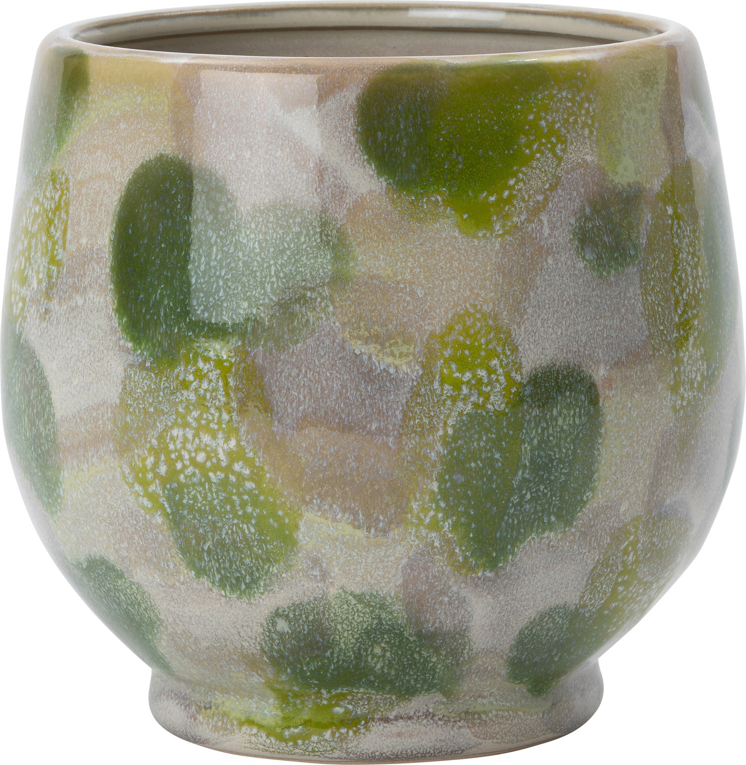 Intratuin bloempot Emin groen D 10 H 10 cm