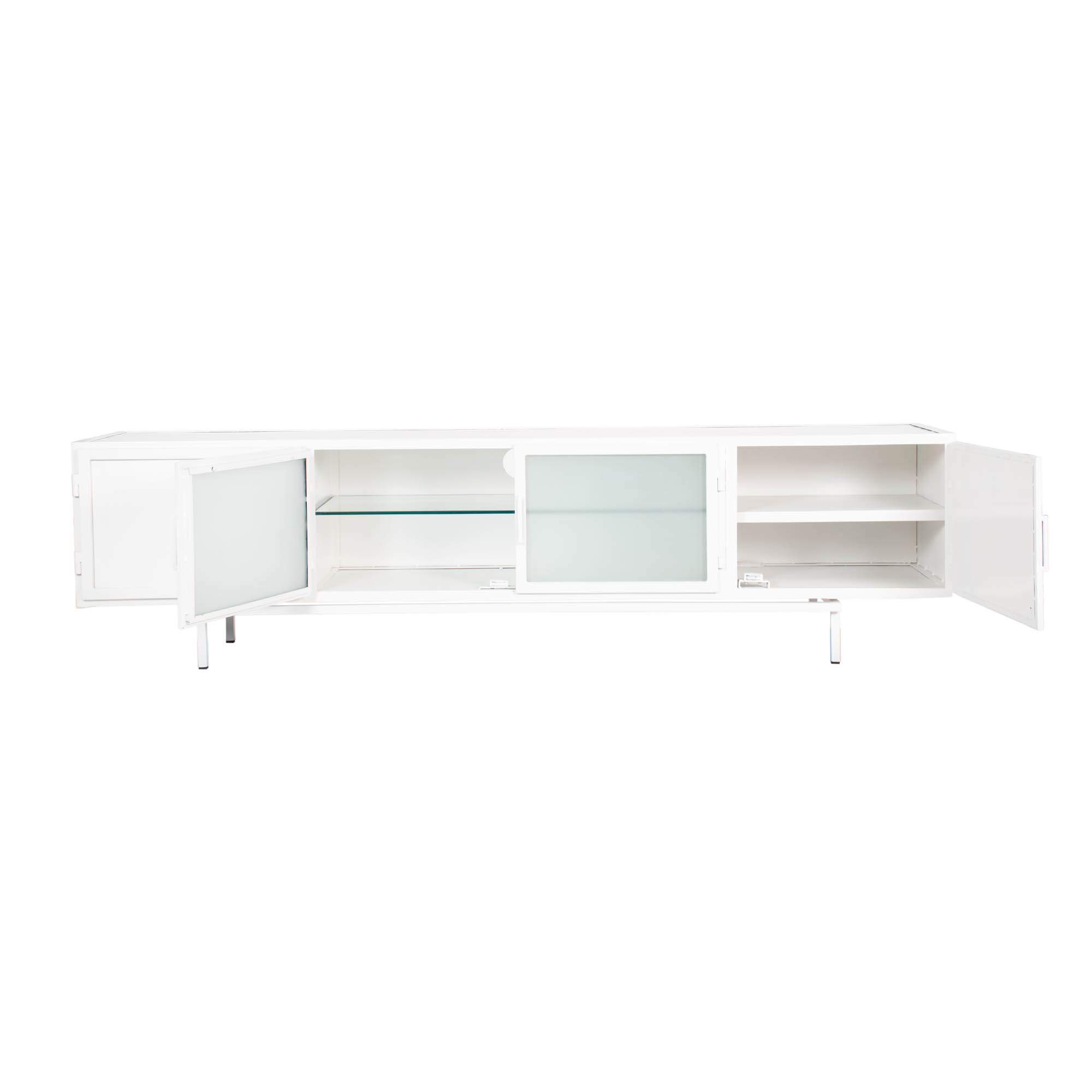 TV-kast Brooklyn White H53xB200xD44