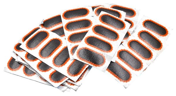 Boîte de 100 rustines Tip Top F2 ovales .