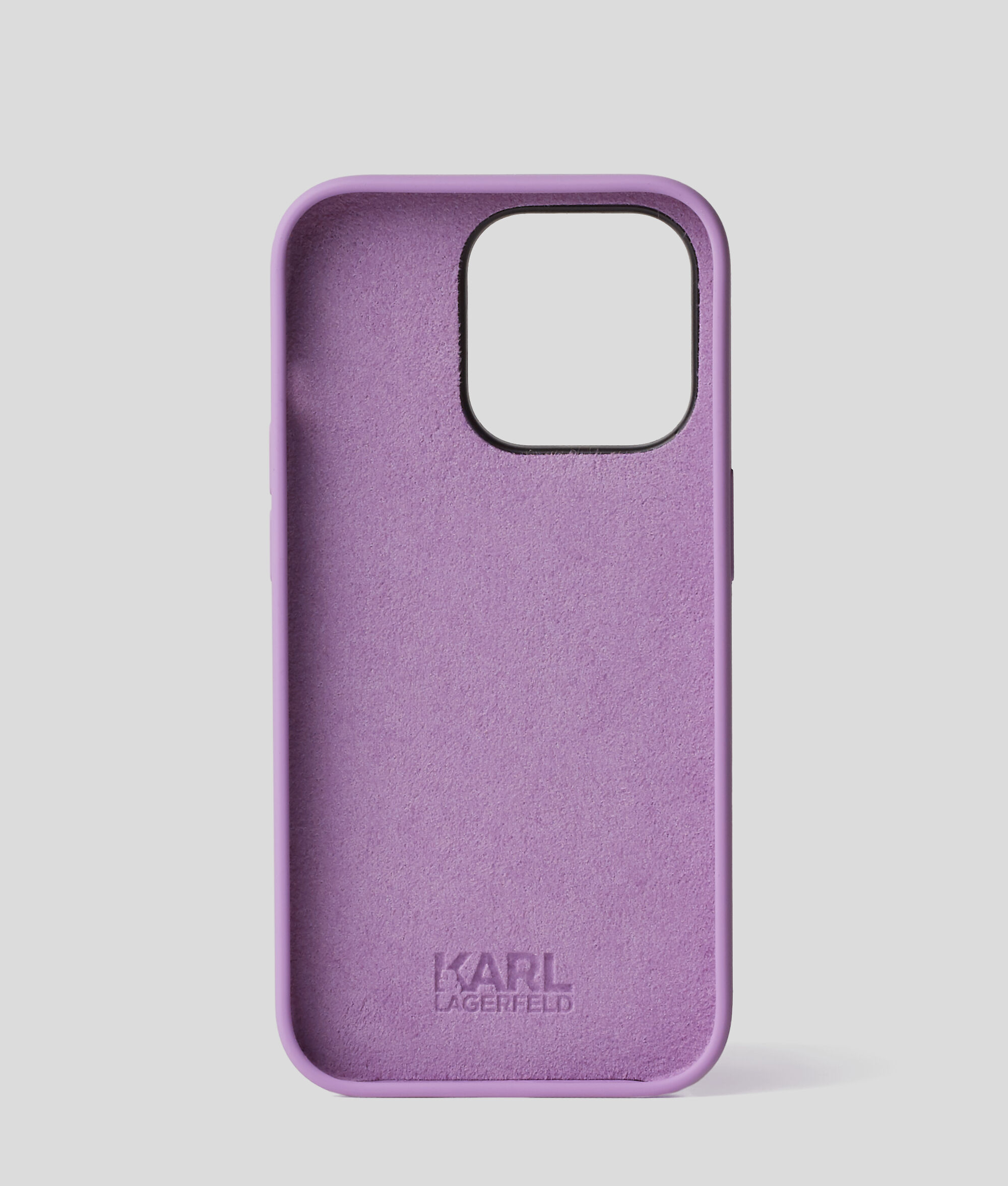 Coque logo Karl Signature pour iPhone 14 Pro