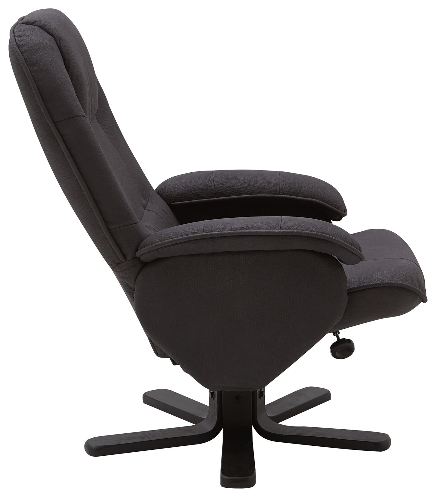 CASAVANTI Sessel mit Hocker 2-teilig grau