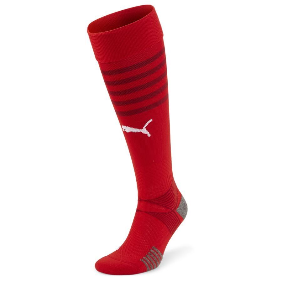 PUMA Chaussettes de Football teamFINAL - Rouge/Blanc