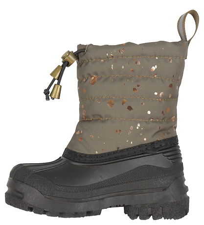 Mikk-Line Winterstiefel - Chocolate Chip m. Gold