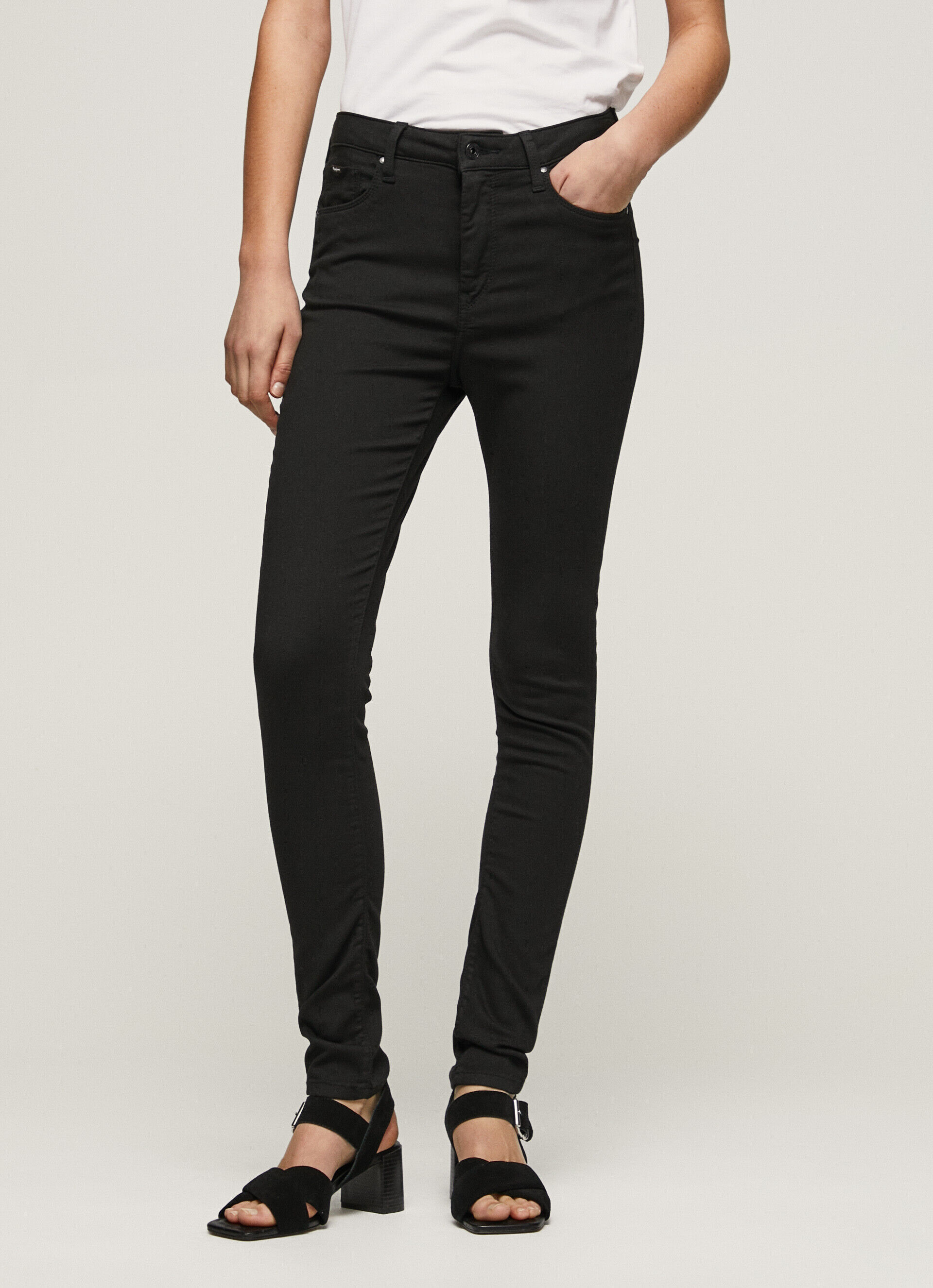 Calça jeans skinny de cintura alta Regent Fit - jeans