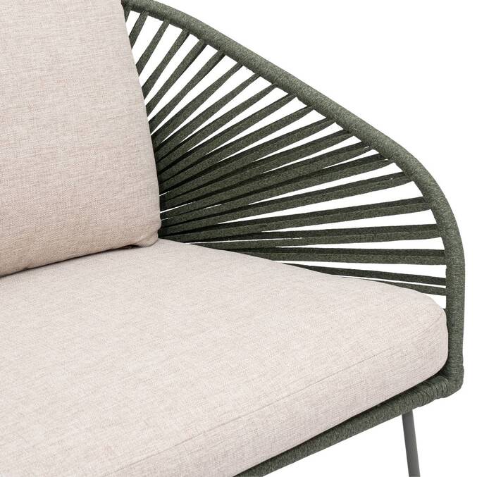 Salon de jardin BELANO Vert laurier