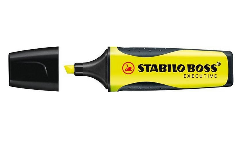 Textmarker BOSS Executive GelbLeuchtstift