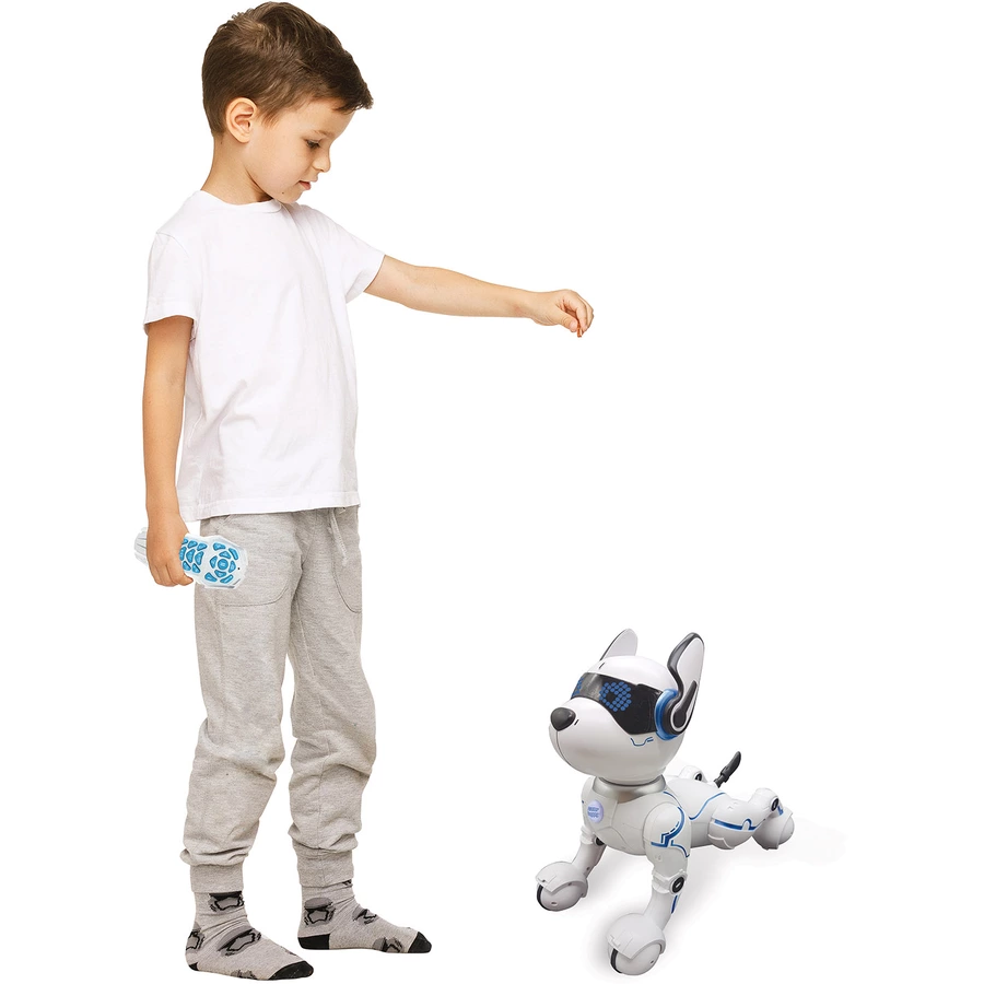 LEXIBOOK Power Puppy - Programmierbarer Lernroboter mit Fernsteuerung