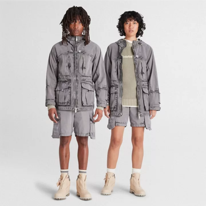Parka style chasse Future73 Timberland x A-COLD-WALL* unisexe en gris foncé