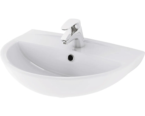 form&style wastafel NAURU 58,5 x 42,5 cm wit