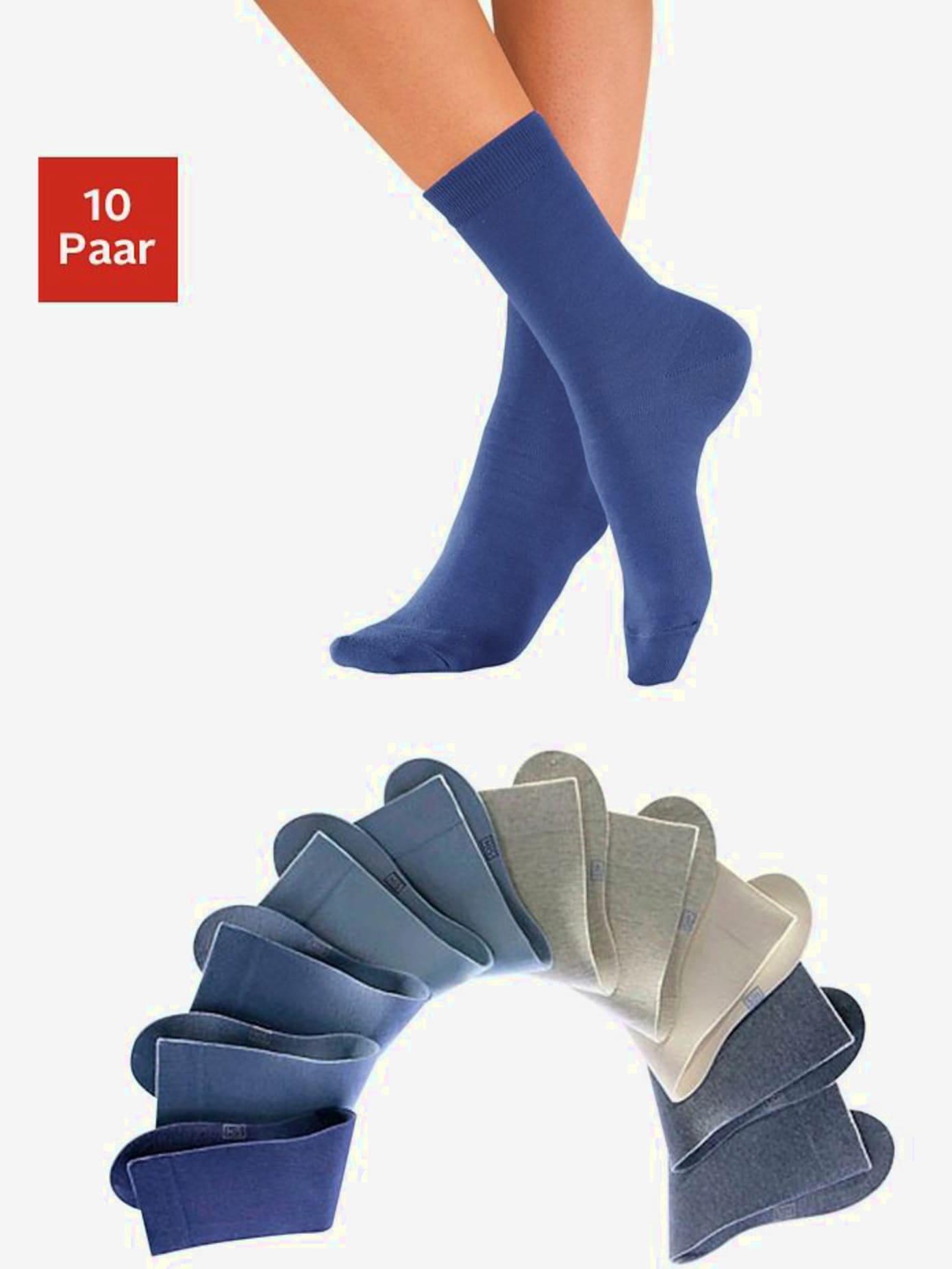 Idéales comme chaussettes de travail ou de loisirs