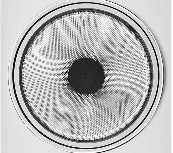 B&W 704 S3 Blanc Satin (la paire) Enceintes colonne