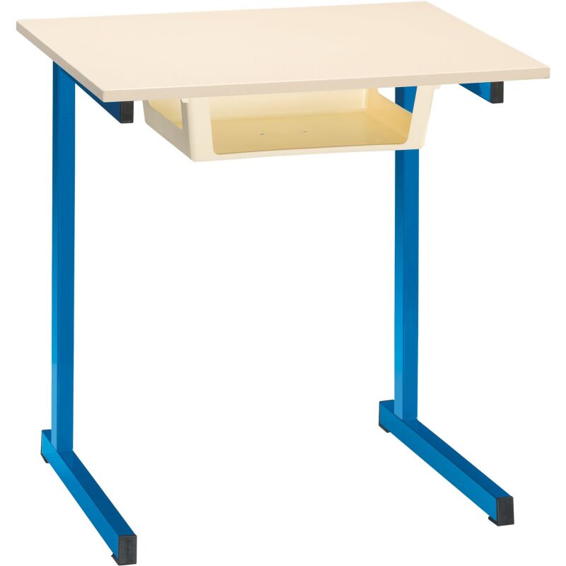Casier plastique pour table scolaire