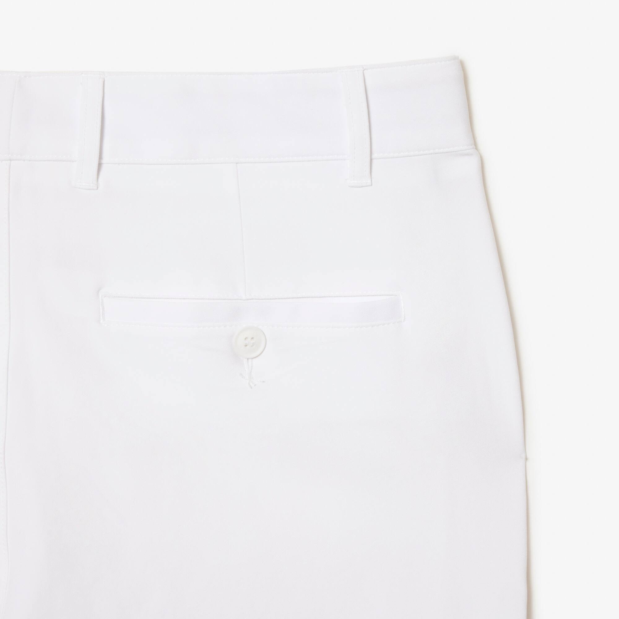 Pantalon Golf slim fit en twill absorbant Pantalons & Shorts - Blanc - Lacoste - Homme