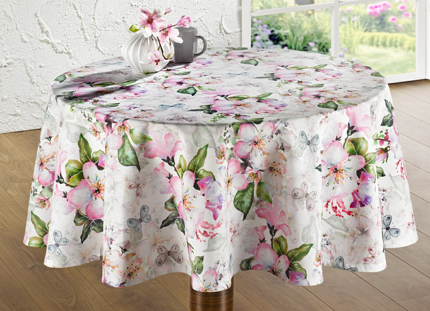 Florale Raumdekoration aus 70% Baumwolle