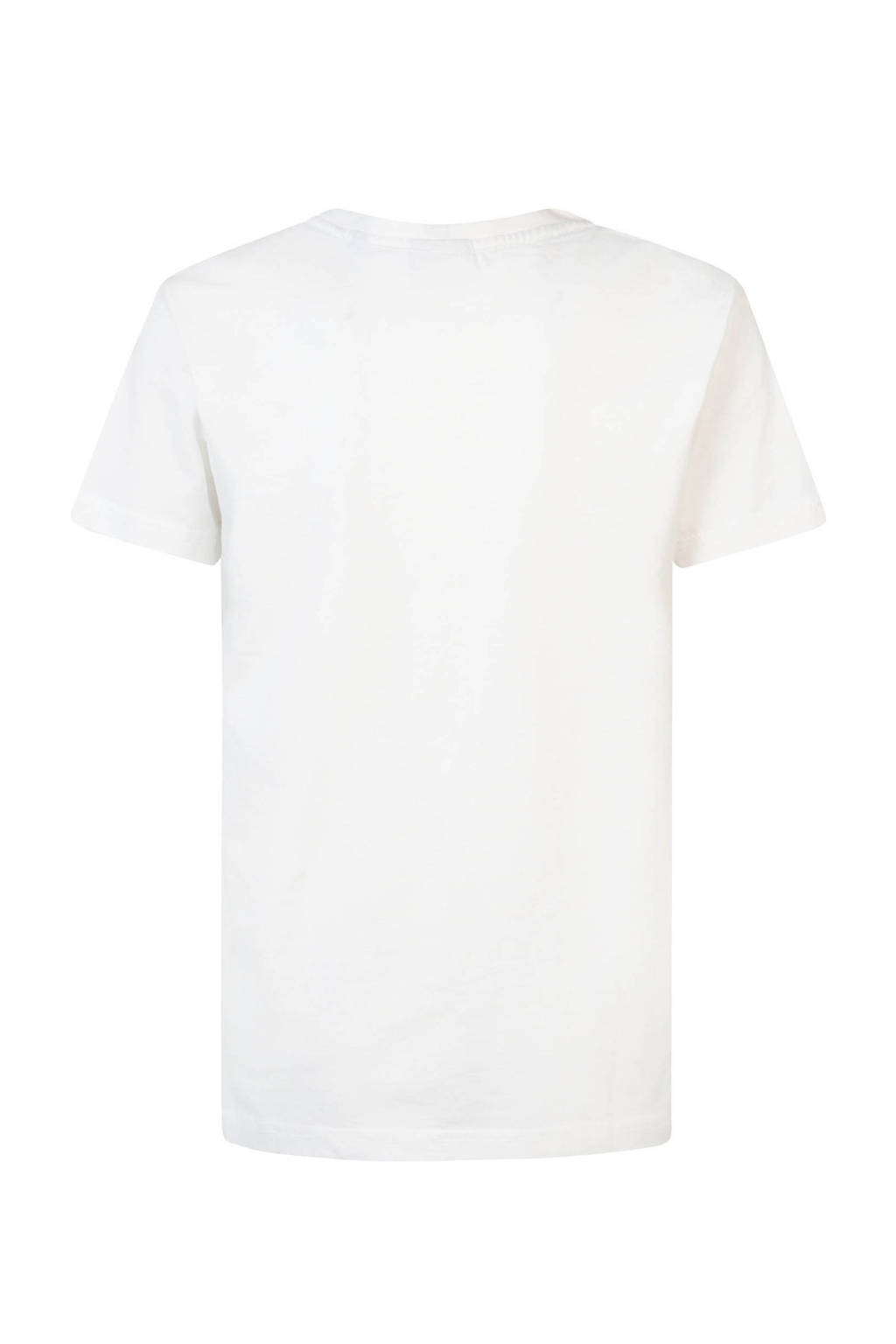 Petrol Industries T-shirt met logo wit