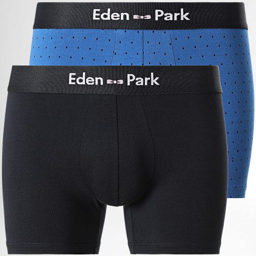 Lot De 2 Boxers EP1221G52P2 Bleu Marine Bleu Roi