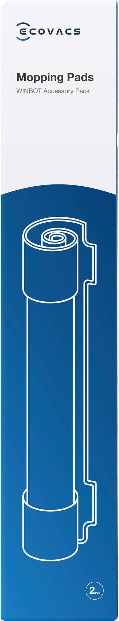 Rengøringspuder til Ecovacs WINBOT W1 Pro vinduesrensningsrobot