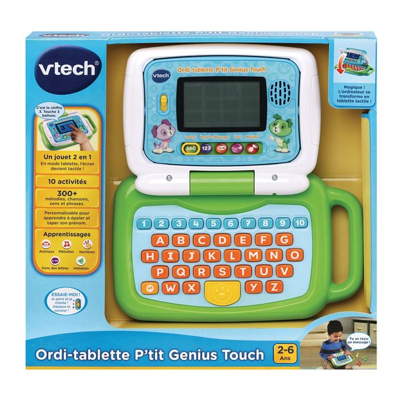 Ordi-Tablette P'tit Genius Touch Vert
