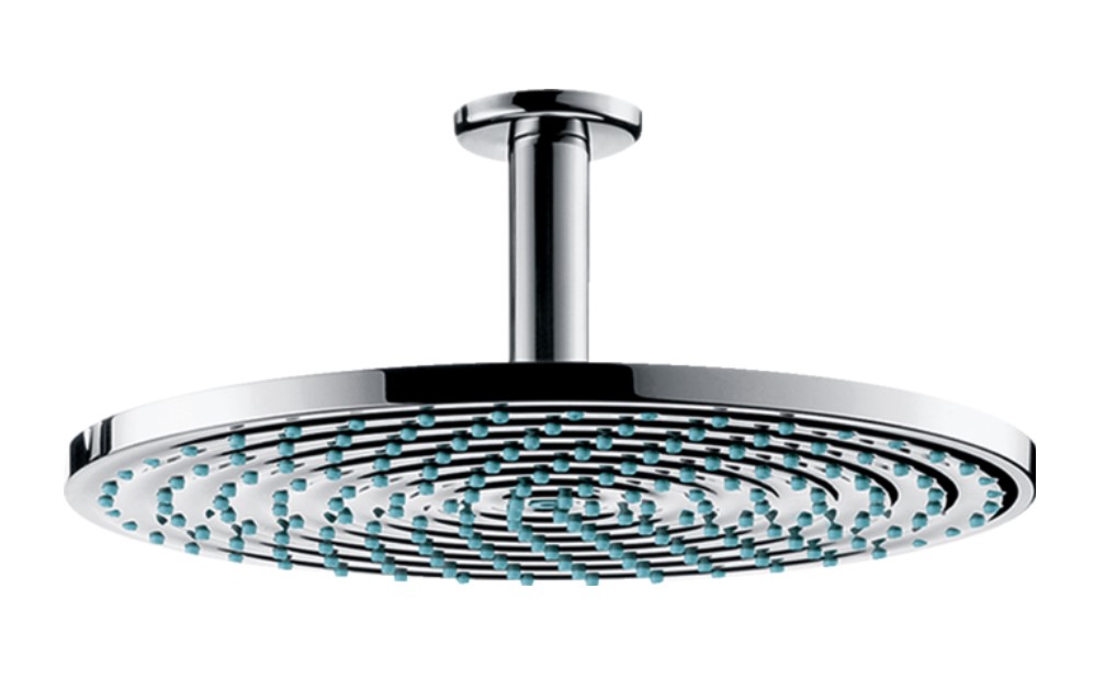 Hansgrohe Raindance S hoofddouche 30cm met plafondarm waterbesparend chroom