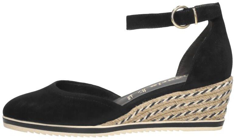 Tamaris Sandalen Touwzool zwart