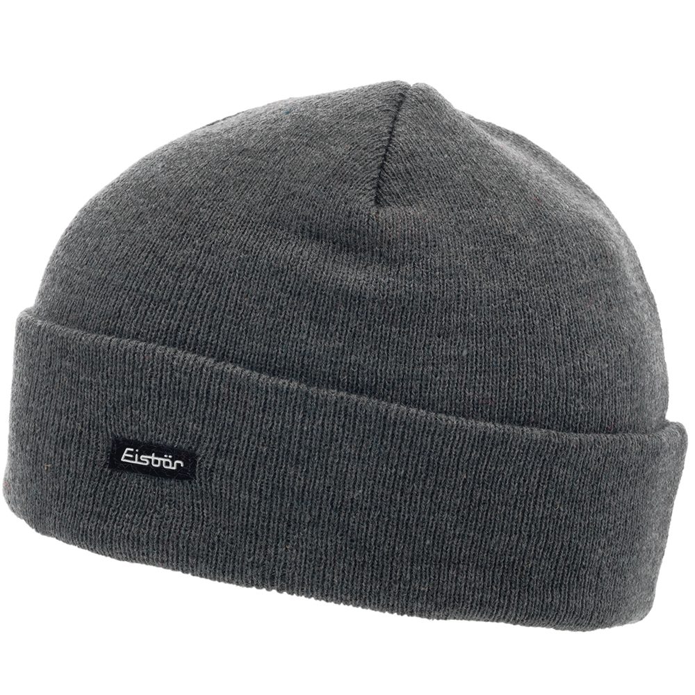 Eisbär Skater Mütze grau