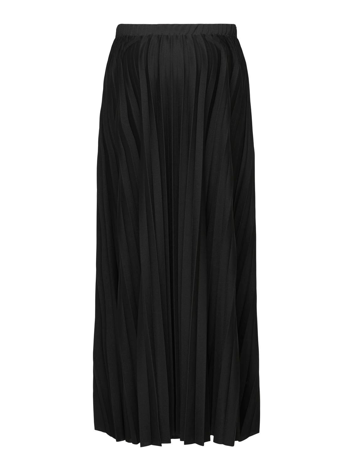 OLMNEWMELISA Plissierter Rock Black