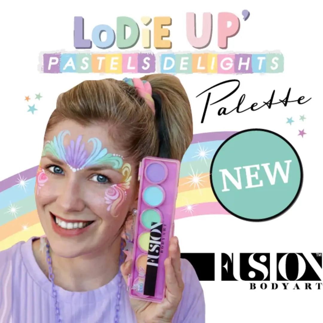 Face Painting Elodie's Pastel Delights Palette
