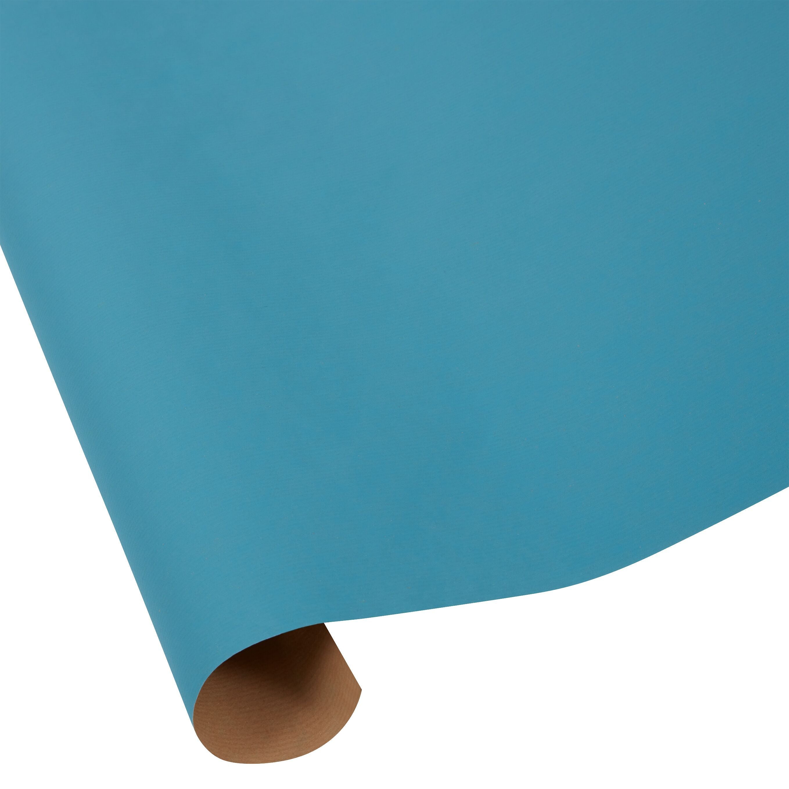 XP UNI TÜRKIS Geschenkpapier 70x300 cm - Türkis / B: 70.0 cm