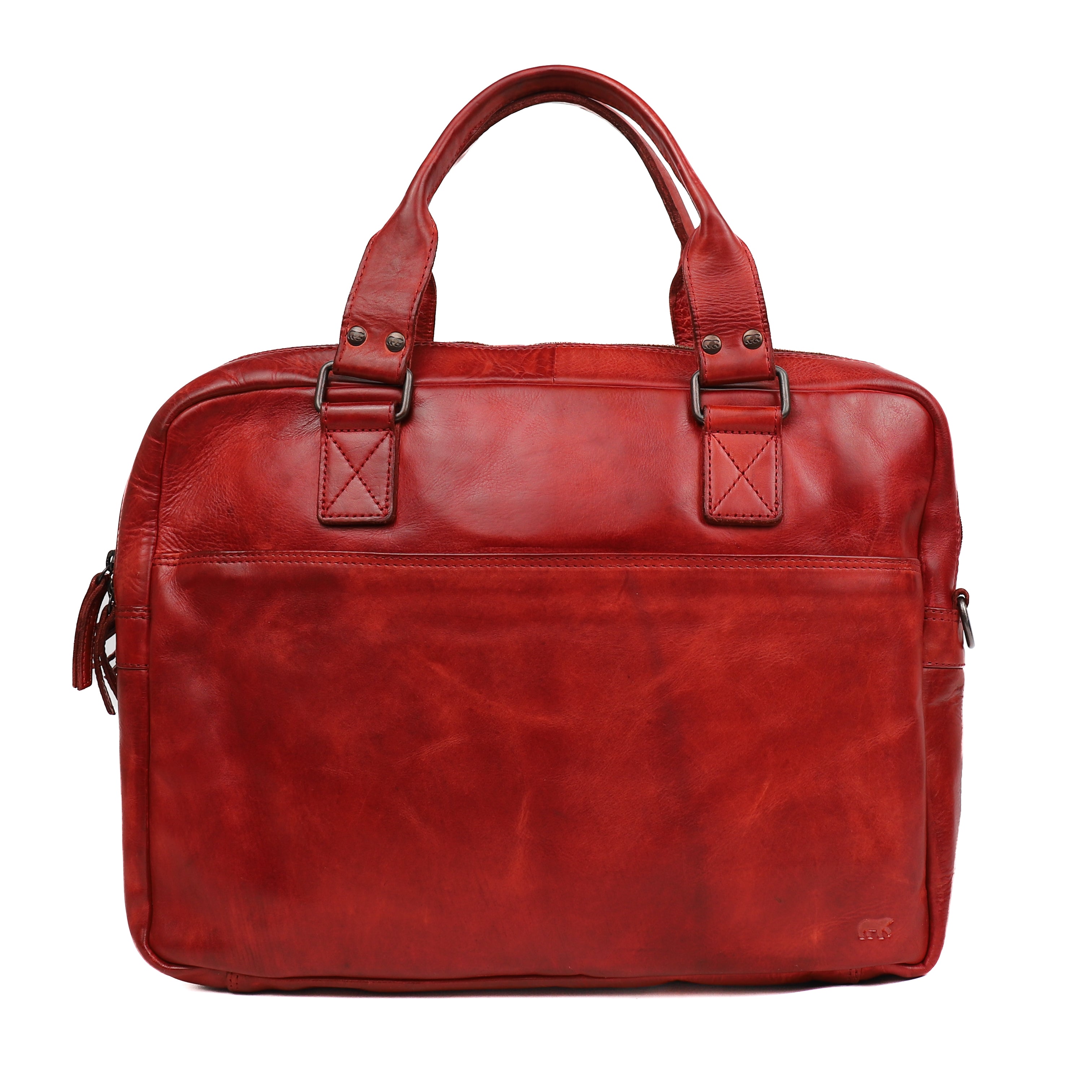 Laptoptas 'Leandro' rood Rood