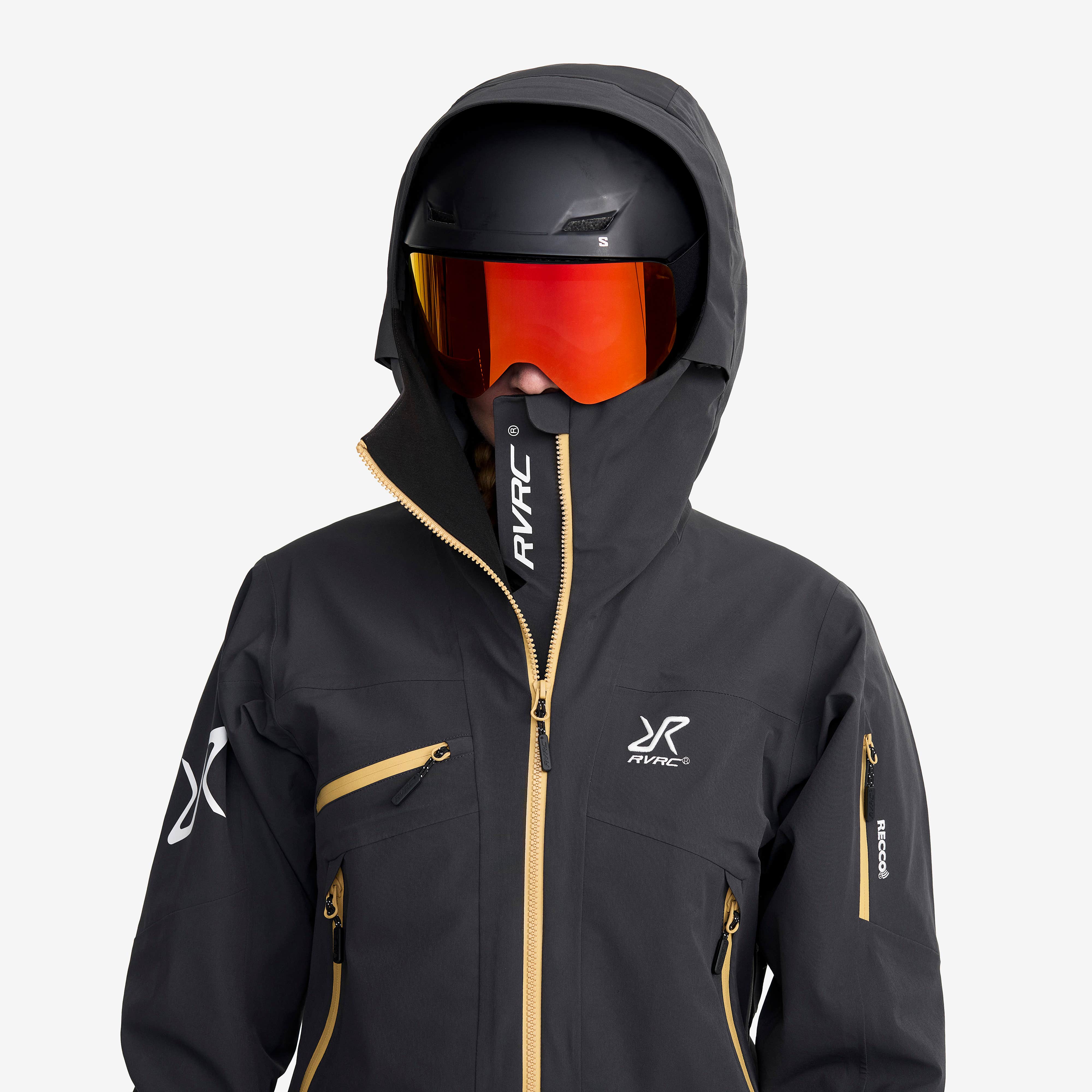 Atlas 3L Ski Jacket Dame Anthracite