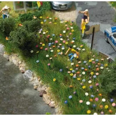 Busch Sommerblumen