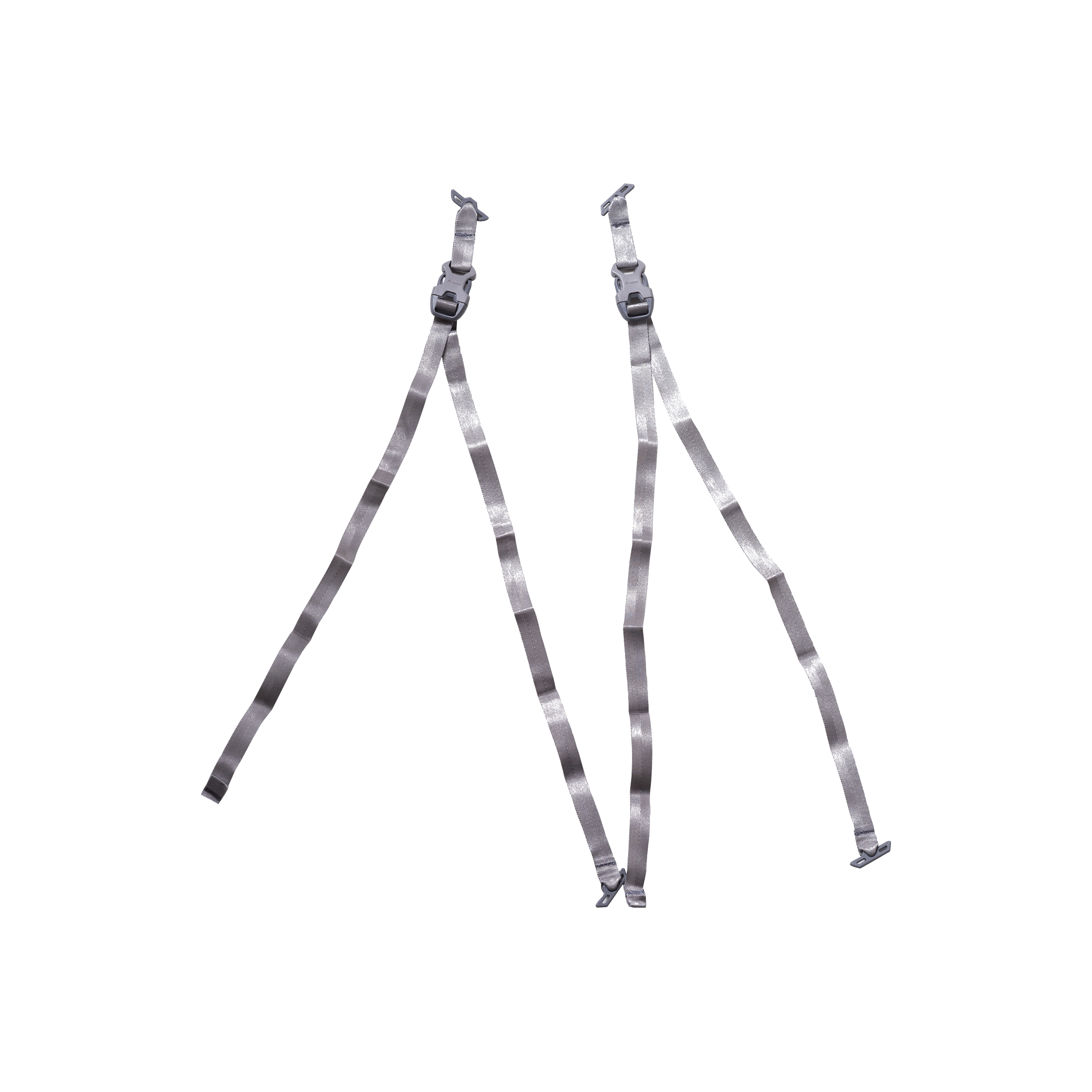 PLUS Accessory Straps 2pk Solid Dark Grey