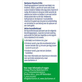 Davitamon Vitamine D Olie 25ML