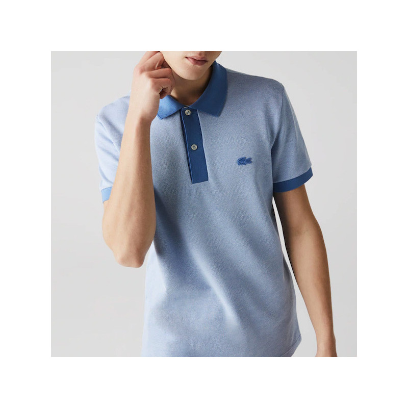 Polo Lacoste Piqué texturé