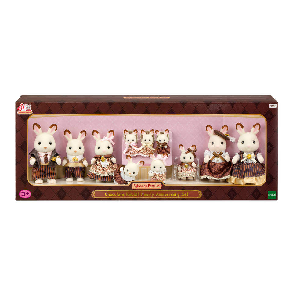 Sylvanian Families chocoladekonijn verjaardagsset 5848