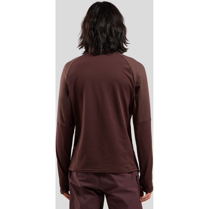 Odlo Herren Descent Cw 200 Sl 1/2 Zip Longsleeve