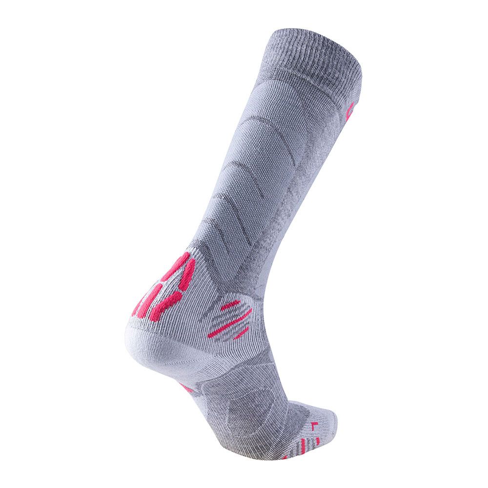 Uyn CHAUSSETTES DE SKI DE RANDONNEE - Chaussettes Femme silver/fuchsia