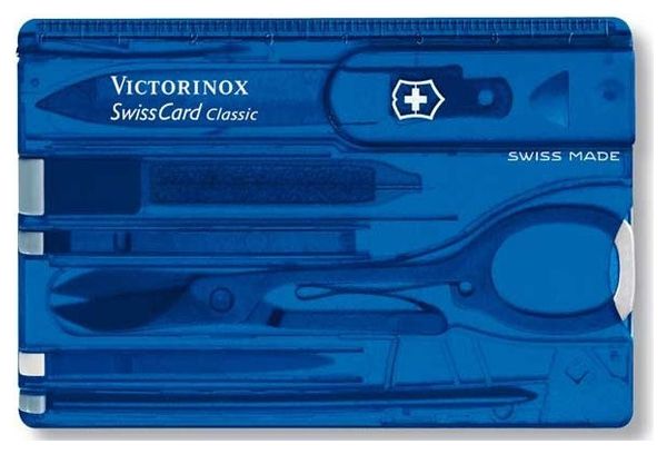 SwissCard Classic Victorinox bleue