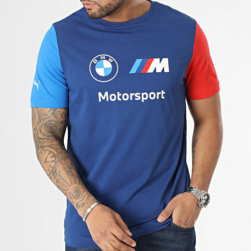 Tee Shirt BMW Motorsport Essential 538148 Bleu Roi