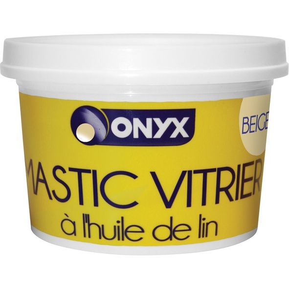 Mastic vitrier à l'huile de lin - 1 Kg - beige