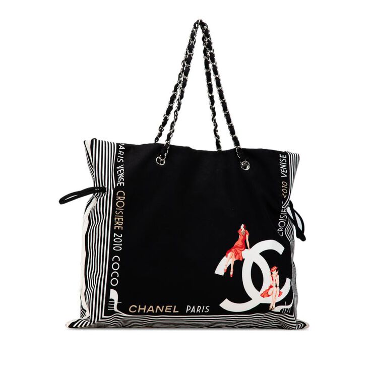 Chanel Vintage Chanel Tote Black