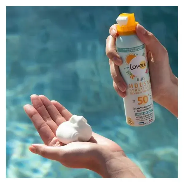 Lovea - Espuma Hidratante Infantil FPS 50+ - 150 ml