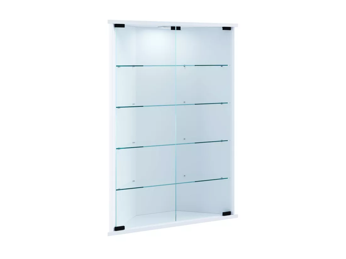 Vitrine murale Vitrine d'angle Vecko