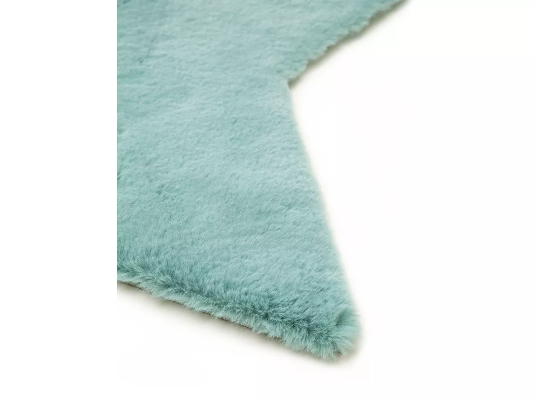 Tapis enfant Dave Bleu 100x100 cm