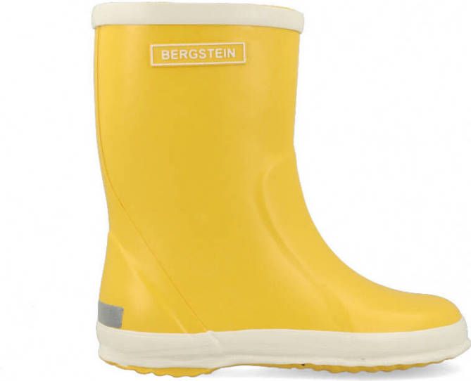 Bergstein regenlaarzen Geel wit Rubber Effen 26