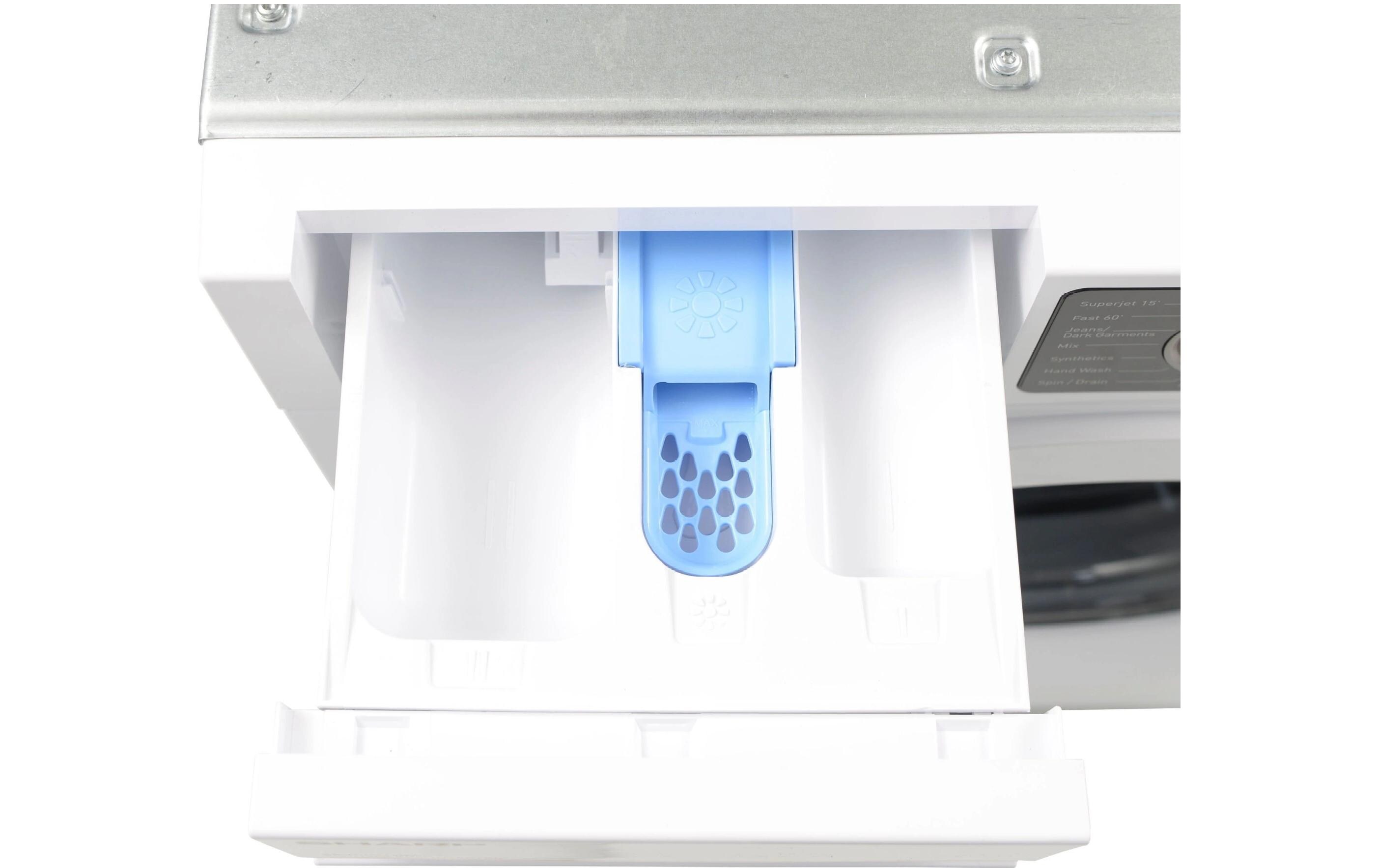 Einbau Waschmaschine ES-NIB814BWNA Links<br>Frontloader mit 8 kg Ladekapazität